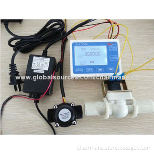 Digital Water Flow Counter, 12-24V DC Power Input